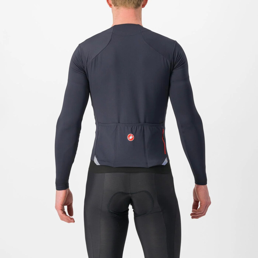 Castelli Maillot Fly LS Negro Jersey - Imagen 2